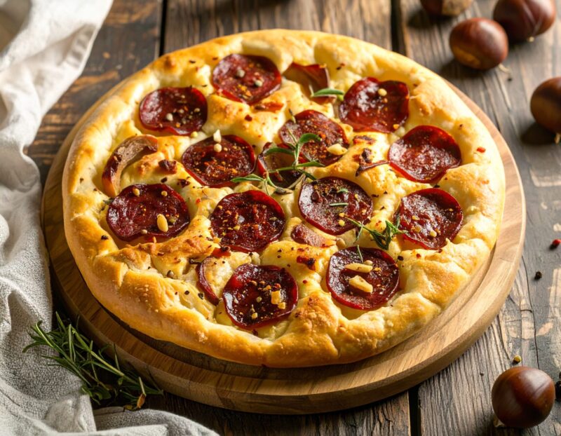 focaccia castagne