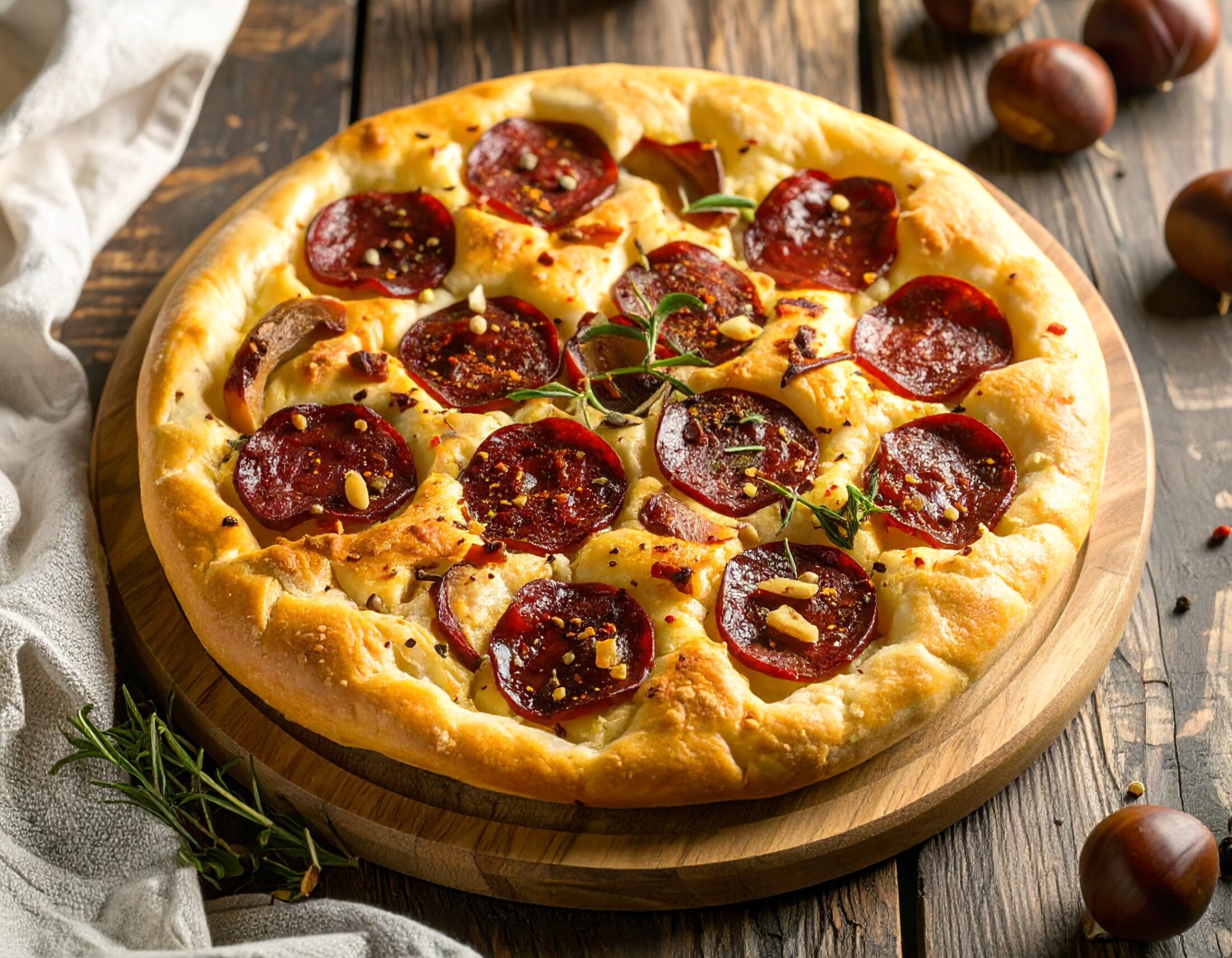 focaccia castagne